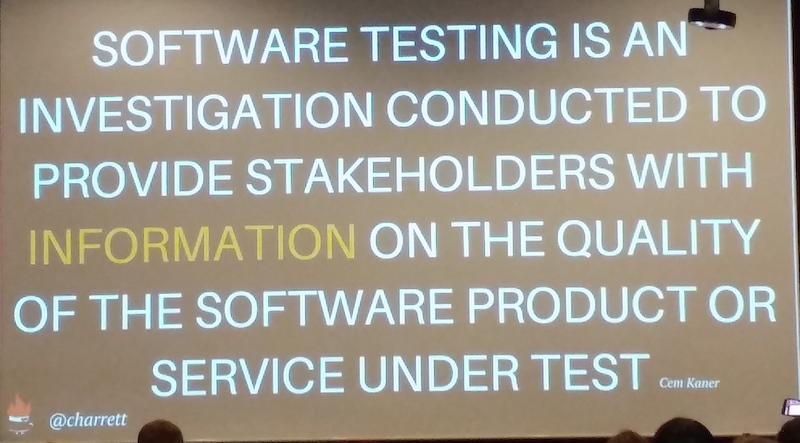 Software Testing definition